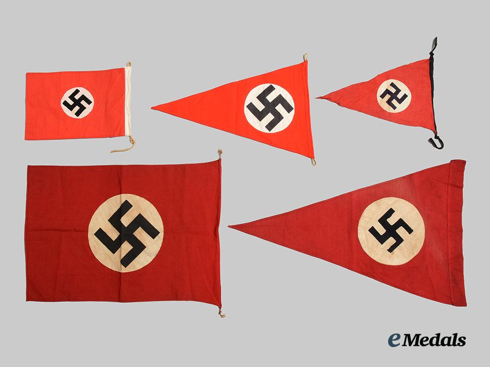 germany,_n_s_d_a_p._a_mixed_lot_of_national_flags_and_party_pennants__a_i1_1645