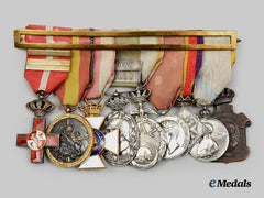 Spain, Franco Period. An Established War Veterans Medal Bar, c. 1938