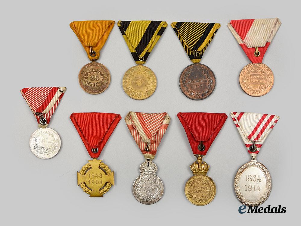 austria,_empire._a_lot_of_nine_imperial_medals,_awards,_and_decorations,_c.1918__a_i1_3031