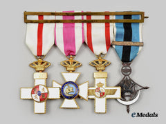 Spain, Republic. An Order of Military Merit & Campaign Group, c. 1977