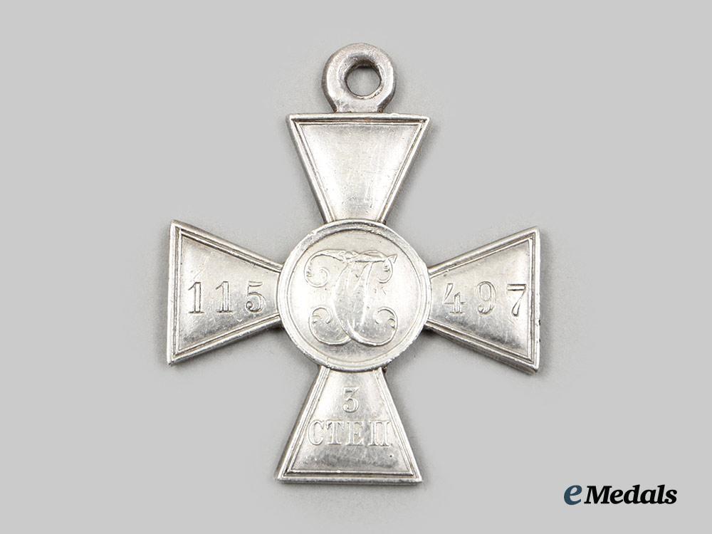 russia,_imperial._a_st._george_cross,_i_i_i_class_for_first_world_war_service,_to_ivan_naumovich_koval__a_i1_3307