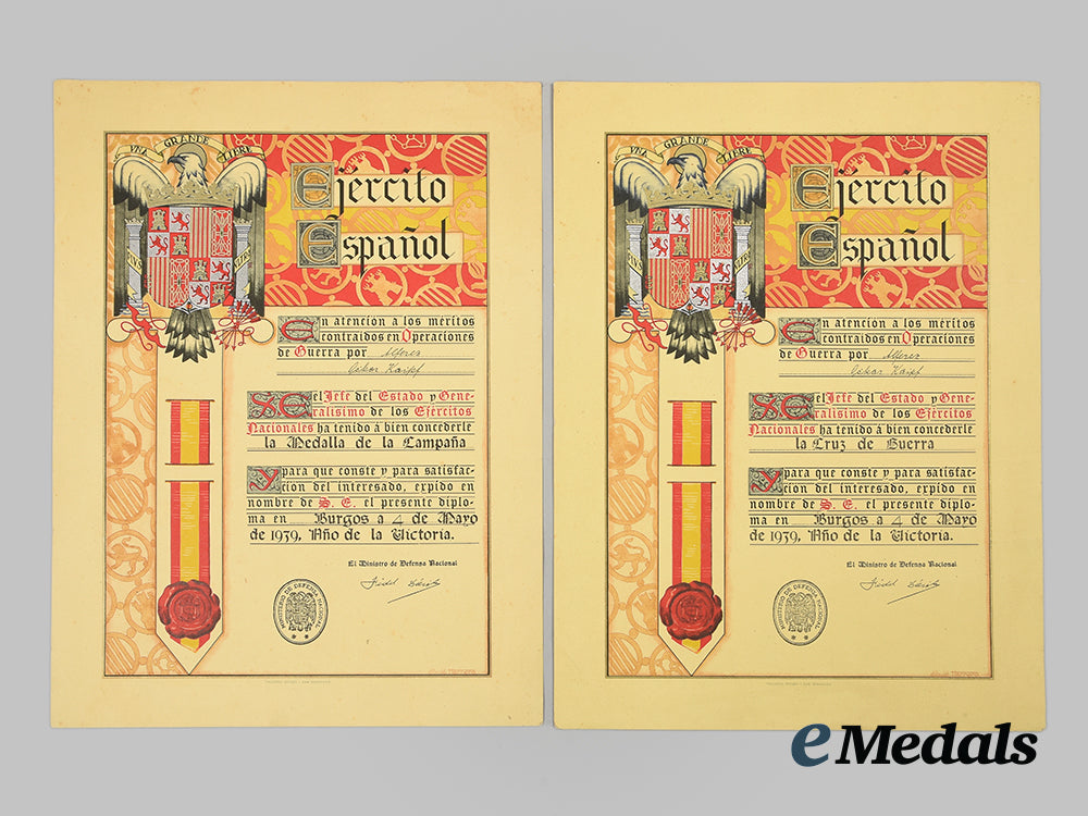 germany,_luftwaffe._a_fine_grouping_of_award_documents_to_oskar_kaipf_including_the_spanish_cross_in_gold_with_swords__a_i1_6253