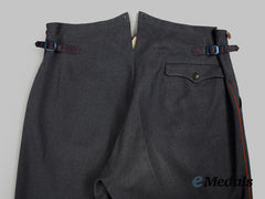 Germany, Luftwaffe. A Pair of Anti-Aircraft “Flak” Officer’s Dress Trousers