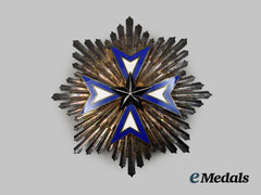 France, Colonial. An Order of the Black Star, Grand Cross Breast Star