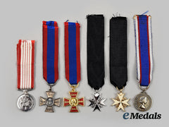 United Kingdom, Canada. A Lot of Period Miniature Medals & Decorations