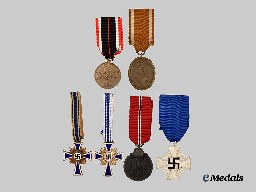 Germany, Third Reich. A Mixed Lot of Awards for Military and Civil Service
