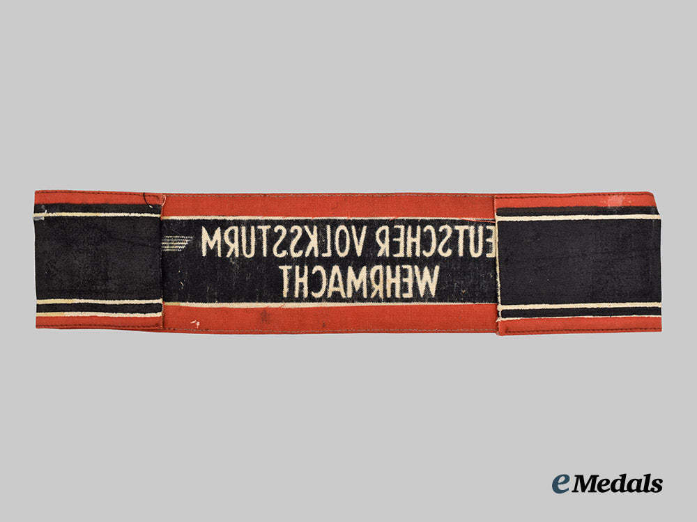 Germany, Third Reich. A Pair of Armbands for Party and Militia Service