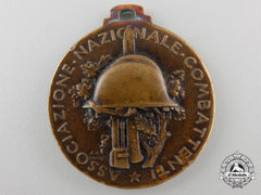 Italy, Kingdom. A Twentieth Anniversary Combatants Meeting At Rome Medal 1938