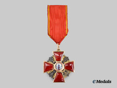 Russia, Imperial. An Order of St. Anna, III. Class, in Gold, c. 1900