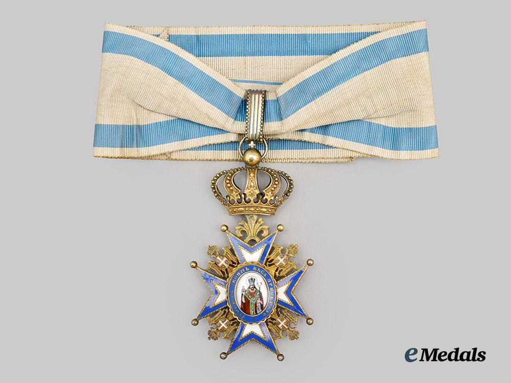 serbia,_kingdom._an_order_of_saint_sava,_third_class,_by_arthus_bertrand,_c.1910___m_n_c0035