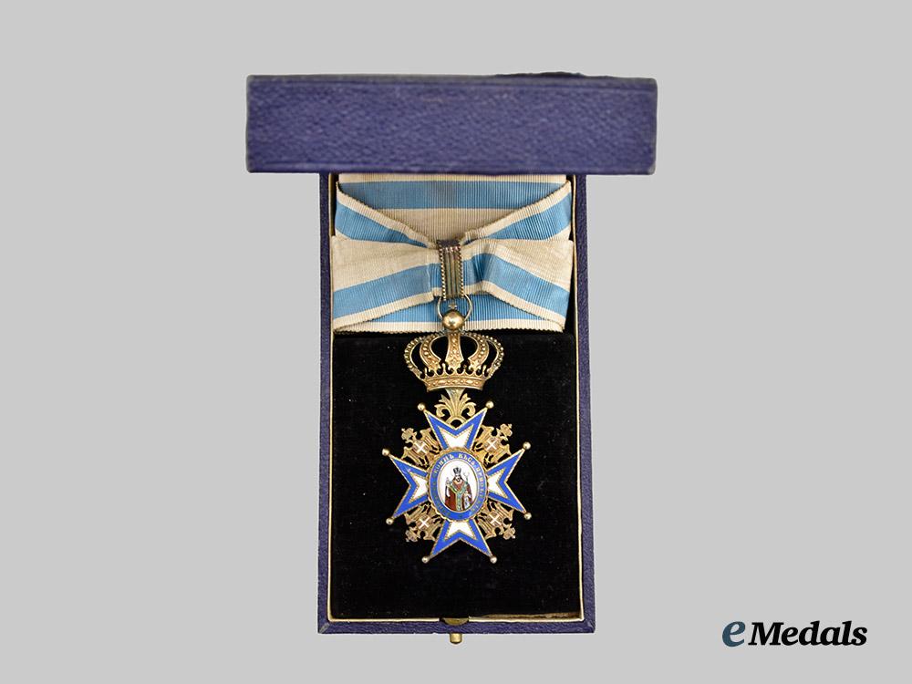 serbia,_kingdom._an_order_of_saint_sava,_third_class,_by_arthus_bertrand,_c.1910___m_n_c0039