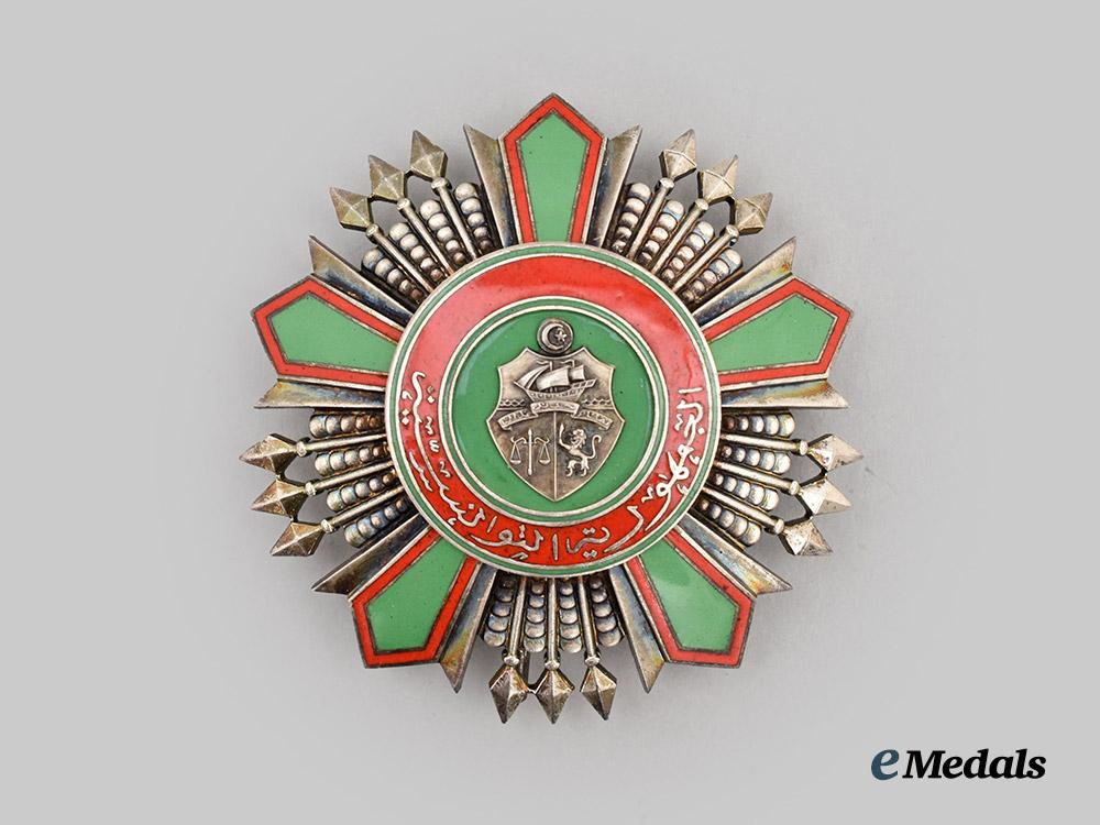 tunisia,_republic._an_order_of_the_republic,_i_i_class_star_by_bertrand___m_n_c0103