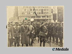 Germany, SA. A Signed Photograph of Ernst Röhm
