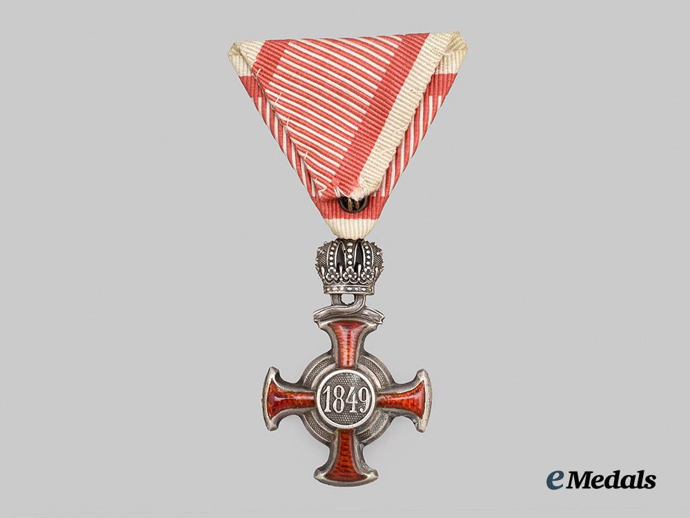 austria,_imperial._a1849_merit_cross,_i_i_i_class_with_bachruch,_budapest___m_n_c0197
