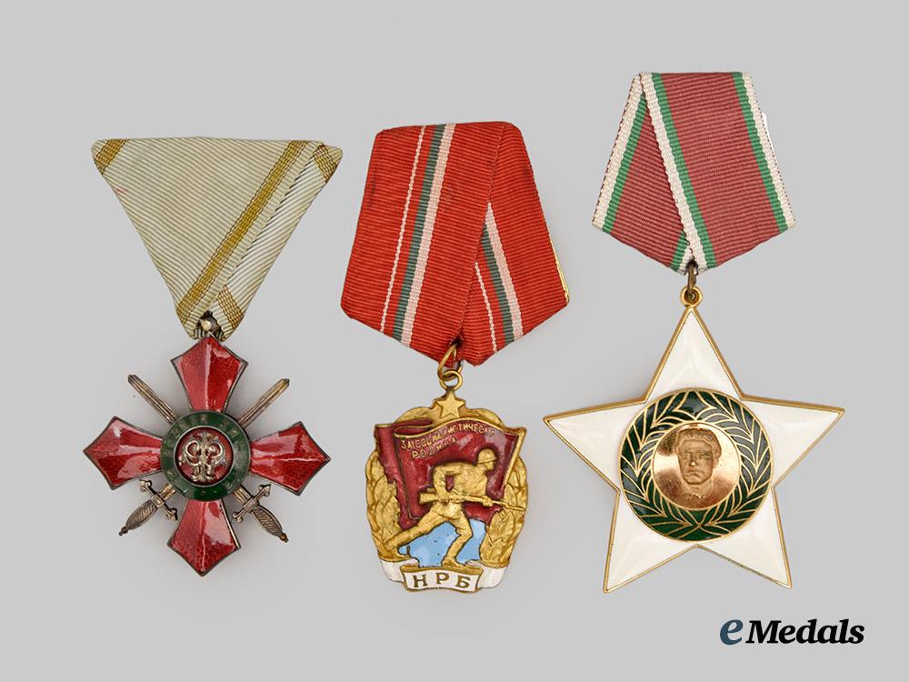bulgaria,_republic._a_lot_of_three_decorations___m_n_c0223