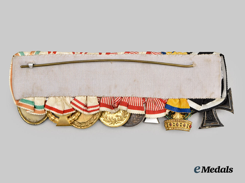 austria,_empire._a_fine_red_cross_medal_bar_with_eight_awards___m_n_c0257