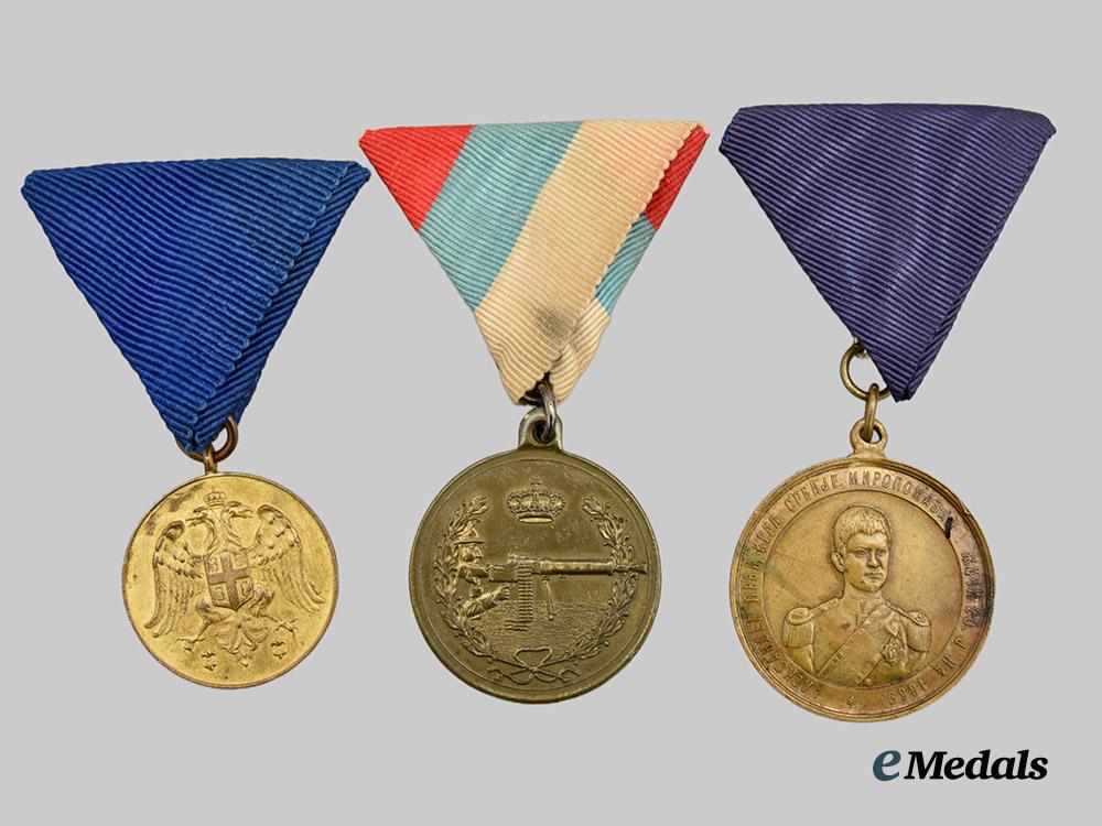 serbia,_kingdom._a_lot_of_three_medals___m_n_c0270