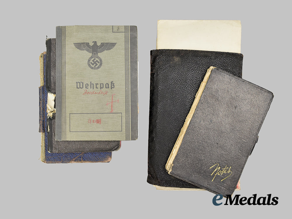 germany,_army._a_casualty_grouping_of_feldpost_belonging_to_wehrmacht_panzer_gunner_johann“_hans”_eberhart___m_n_c0290