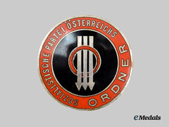 Austria, I Republic. A Socialist Party Badge, c.1930