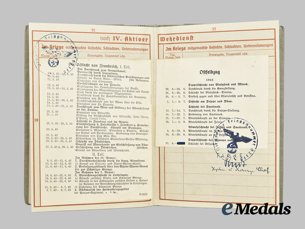 germany,_army._a_casualty_grouping_of_feldpost_belonging_to_wehrmacht_panzer_gunner_johann“_hans”_eberhart___m_n_c0297