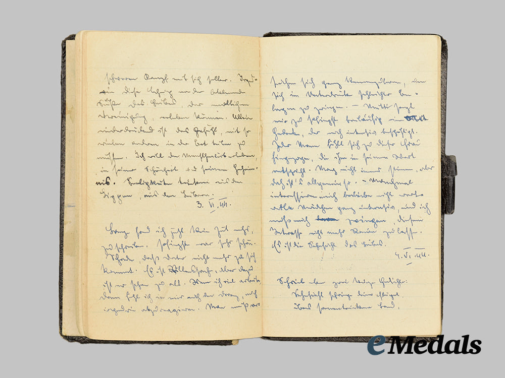 germany,_army._a_casualty_grouping_of_feldpost_belonging_to_wehrmacht_panzer_gunner_johann“_hans”_eberhart___m_n_c0303