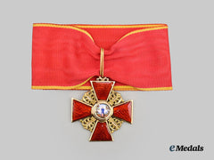 Russia, Imperial. An Order of St. Anne, II Class in Gold, by Keibel, c.1900