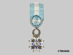 Spain, Kingdom. A Royal and Most Distinguished Order of Charles III, IV Class Officer