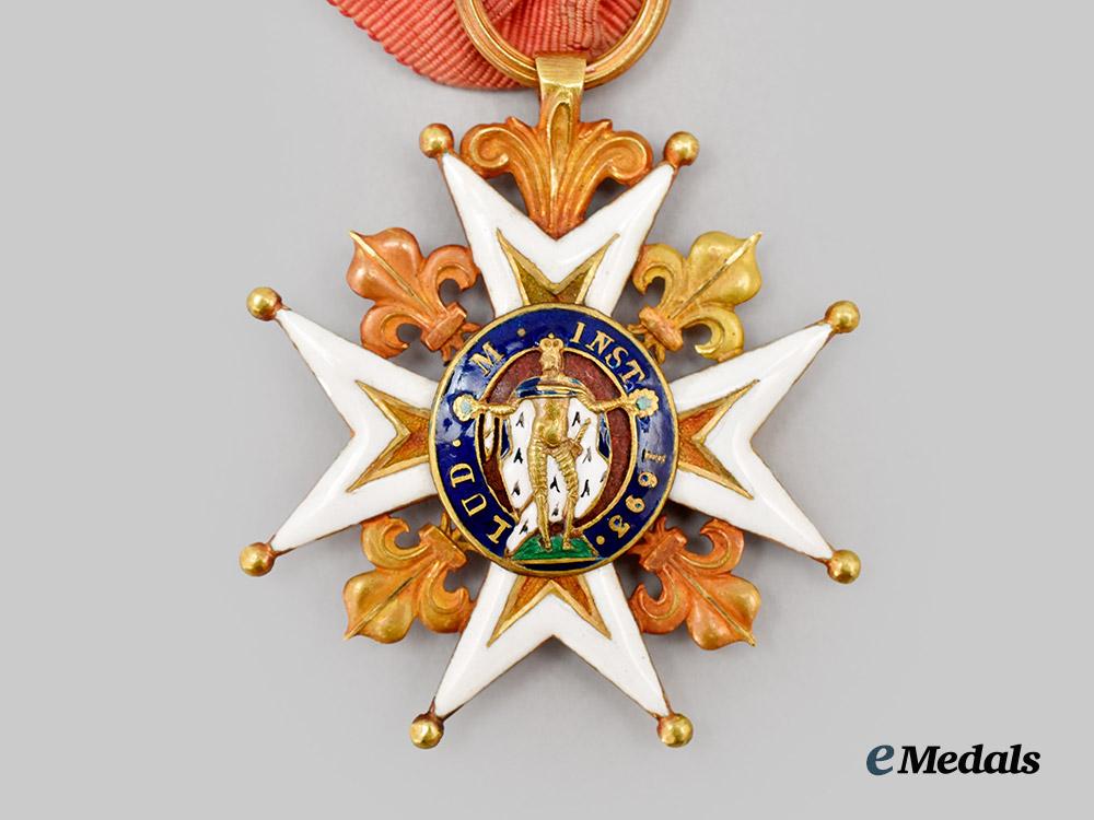 france,_kingdom._a_royal_order_of_st._louis,_knight_in_gold,_c.1790___m_n_c0347
