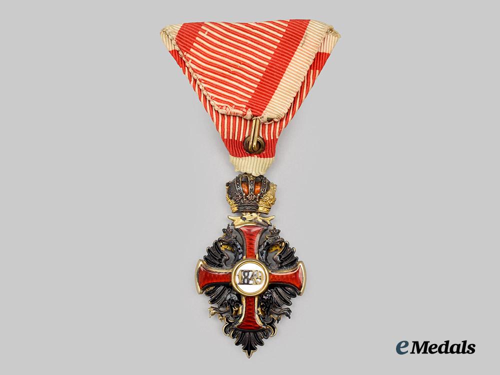 austria,_imperial._an_order_of_franz_joseph,_knight_with_officer_miniature,by_rothe,_c.1914___m_n_c0354