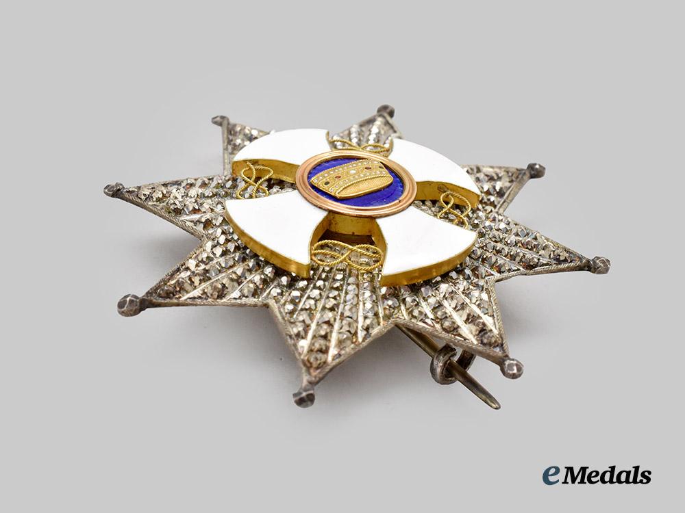 italy,_kingdom._an_order_of_the_crown_of_italy,_i_i_class_grand_officer's_star___m_n_c0400