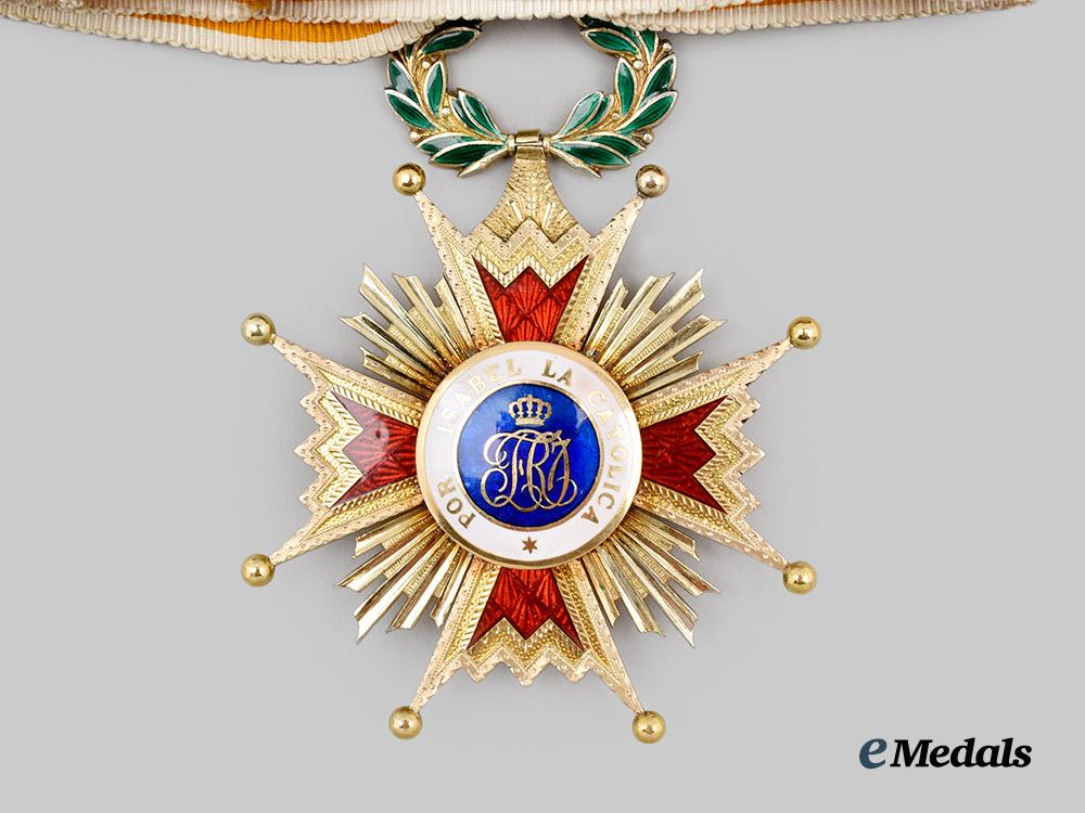 spain,_kingdom._an_order_of_isabella_the_catholic,_i_i_i_class_commander___m_n_c0425