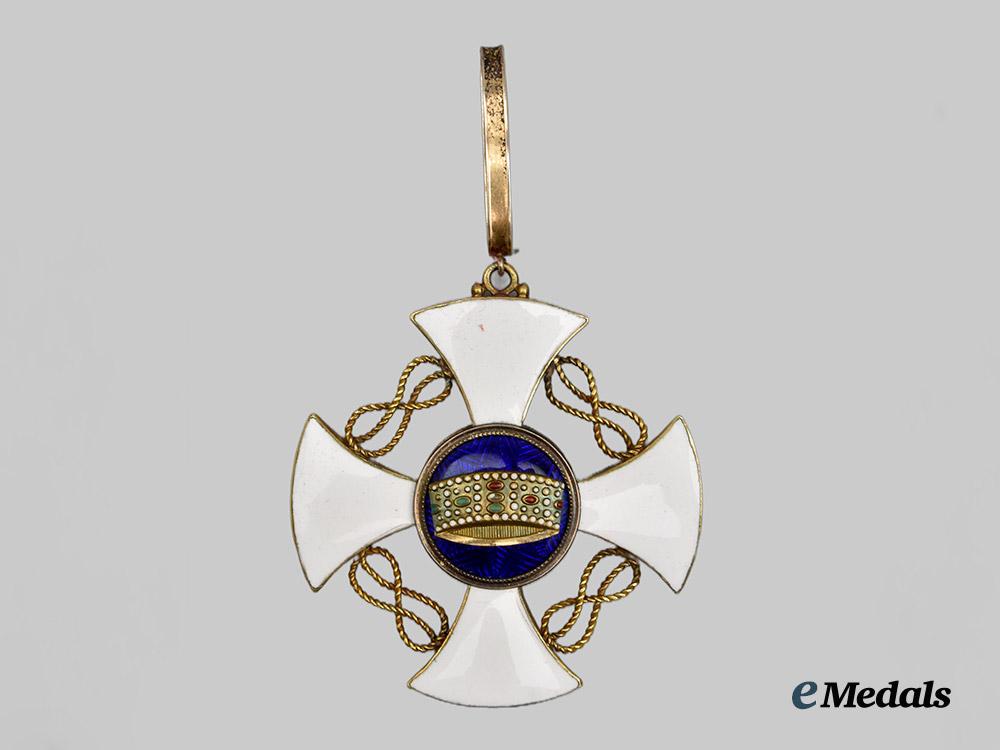 italy,_kingdom._an_order_of_the_crown_of_italy_in_gold,_i_i_i_class_commander,_c.1900___m_n_c0479