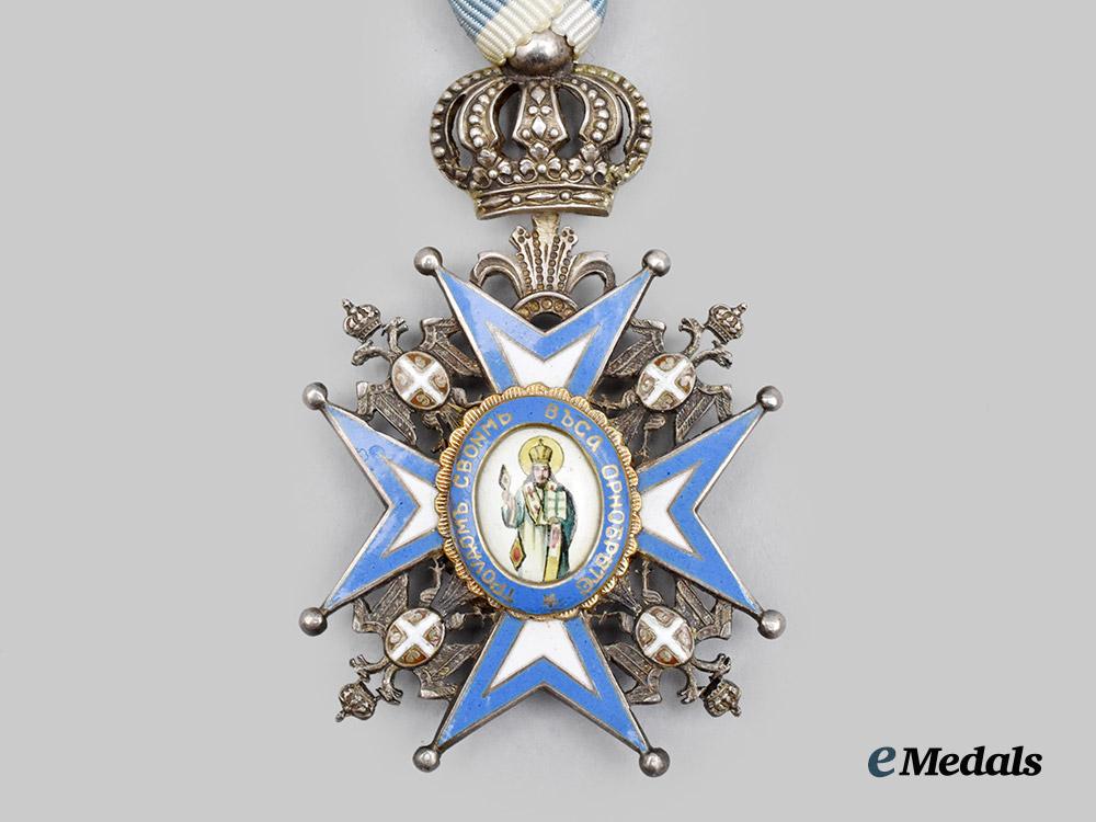 serbia,_kingdom._an_order_of_st._sava,_v._class_with_officer’s_cap_badge___m_n_c0497
