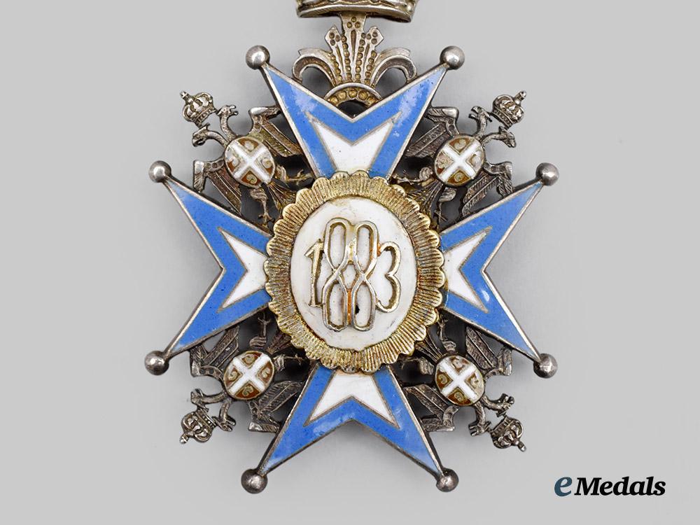 serbia,_kingdom._an_order_of_st._sava,_v._class_with_officer’s_cap_badge___m_n_c0499