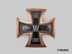 Germany, Imperial. A 1914 Iron Cross I Class, Brass Frame Screwback Variant