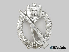 Germany, Wehrmacht. An Infantry Assault Badge, Silver Grade, by Josef Feix & Söhne