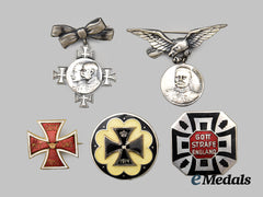 Germany, Imperial. A Mixed Lot of First World War Patriotic Badges