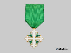 Italy, Kingdom. An Order of St. Maurice and St. Lazarus, Knight in Gold, by Cravanzola