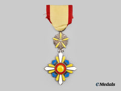 Japan, Manchukuo Empire. An Order of the Auspicious Clouds, Sixth Class Badge