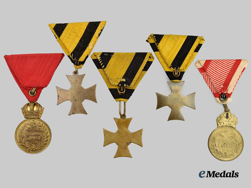 austria,_imperial._a_lot_of_five_imperial_decorations___m_n_c0678