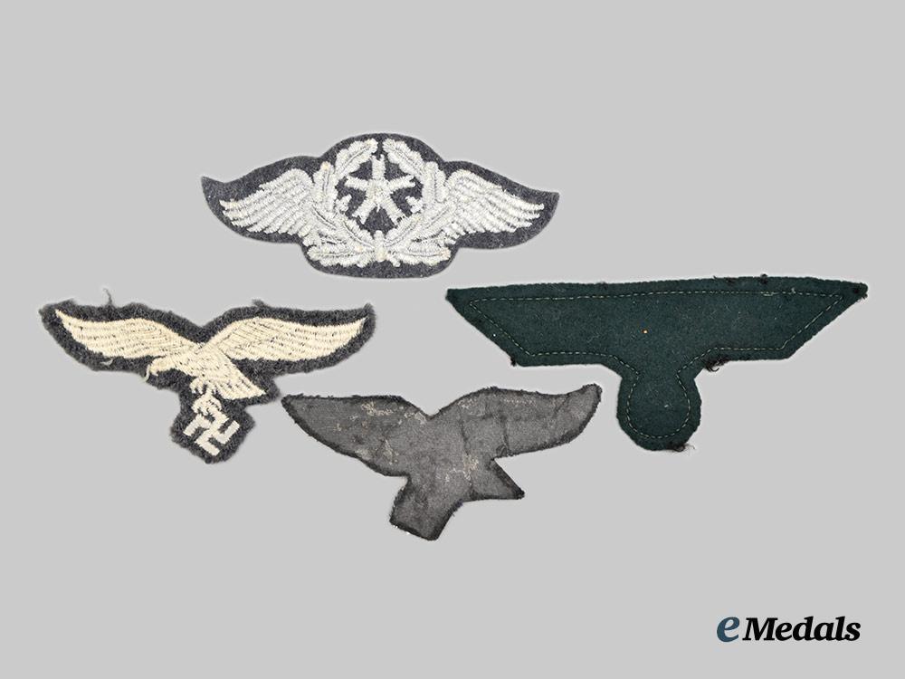 germany,_wehrmacht._a_mixed_lot_of_uniform_insignia___m_n_c0695
