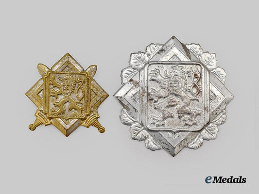 czechoslovakia,_i_republic._a_pair_of_headgear_insignia,_c.1936___m_n_c0745