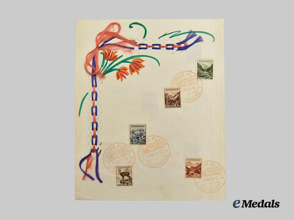 slovakia,_republic._a_collection_of_second_war_slovakian_stamps___m_n_c0761