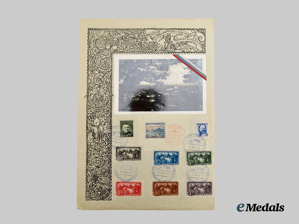 slovakia,_republic._a_collection_of_second_war_slovakian_stamps___m_n_c0764