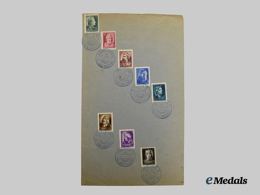 slovakia,_republic._a_collection_of_second_war_slovakian_stamps___m_n_c0771