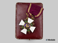 Italy, Kingdom. An Order of the Roman Eagle, Knight with Swords, by Cravanzola