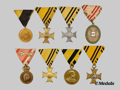 Austria, Imperial. A Lot of Eight Medals