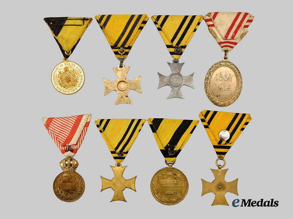 austria,_imperial._a_lot_of_eight_medals___m_n_c0949