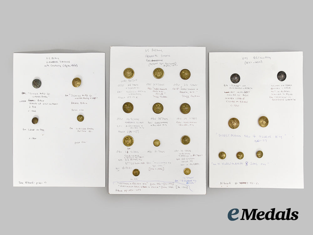 united_states._forty-_two_united_states_army_uniform_buttons,_c.1860___m_n_c1110