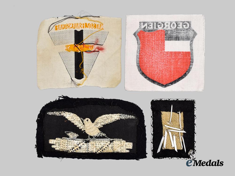 germany,_third_reich._a_mixed_lot_of_cloth_insignia___m_n_c1122